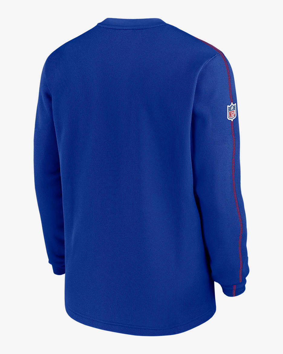 New York Giants Logo Coach Men s Nike NFL Long Sleeve Top. Nike